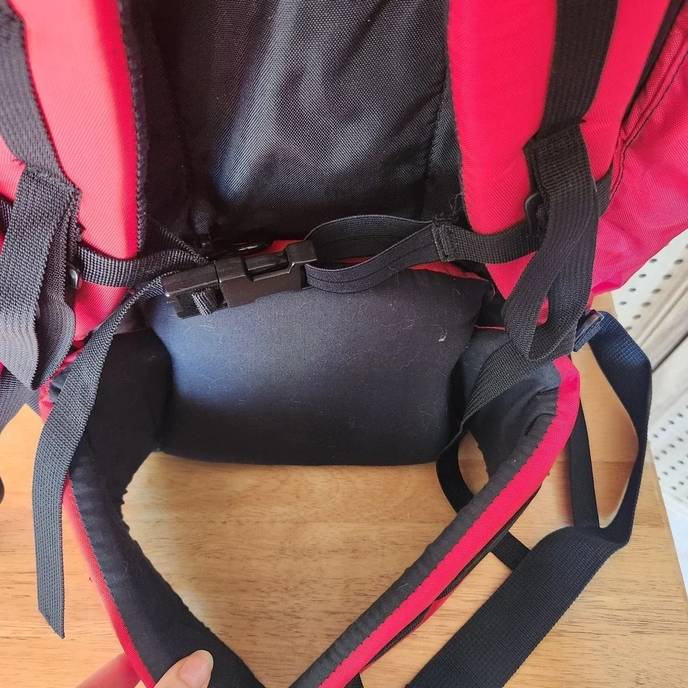 Vintage Marlboro Adventure Team Duffle Bag Backpack X bag attached Hiking Retro